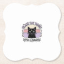 Suche nach schwarze katze untersetzer Katzenliebhaber