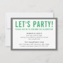 Suche nach grün grau einladungen Party