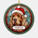 Suche nach cocker spaniel ornamente Welpe
