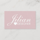 Suche nach rosa herzen visitenkarten Niedlich