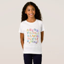 Suche nach alphabet kinder tshirts Aquarell