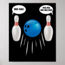 Suche nach funny bowling poster Bowler