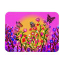 Suche nach wildblumen magnete Schmetterlinge