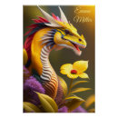 Suche nach drachen poster Gelb