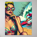 Suche nach blonde frau poster Retro