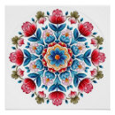 Suche nach mandala blume poster Bunt