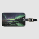 Suche nach nordlichter gepäckanhänger Aurora borealis