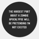 Suche nach apokalypse aufkleber Zombie