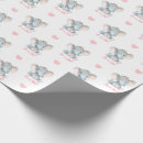 Suche nach rosa elefanten geschenkpapier Baby girl