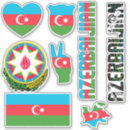 Suche nach aserbaidschan aufkleber Flagge