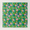Suche nach flamingos puzzle Tropische vögel