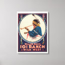 Suche nach wilder westen leinwandbilder Vintage