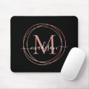 Suche nach rosa kreise mousepads Monogramm