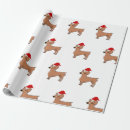 Suche nach dackel geschenkpapier Weihnachtsmannmütze