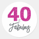 Suche nach 40 geburtstag aufkleber Geburtstagsparty