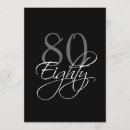 Suche nach eightieth einladungen 80
