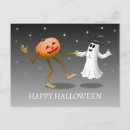 Suche nach geister halloween postkarten Kürbis