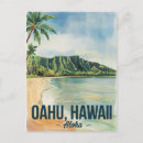 Suche nach oahu hawaii postkarten Tropisch