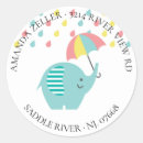 Suche nach bunter elefant aufkleber Babyparty