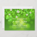 Suche nach st patricks einladungen Kleeblätter