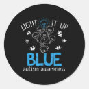 Suche nach licht blau aufkleber Autismus