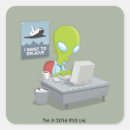 Suche nach raumschiff aufkleber Alien