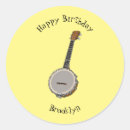 Suche nach banjo aufkleber Countrymusik