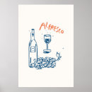 Suche nach weintrauben poster Weinflasche