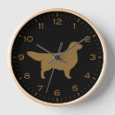 Suche nach goldener kreis wanduhren Hund