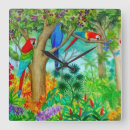 Suche nach papageien wanduhren Macaw