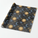Suche nach sonne und mond geschenkpapier Zauberer