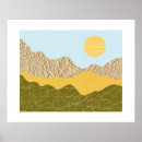 Suche nach abstrakte landschaft poster Boho