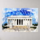 Suche nach lincoln memorial poster Präsident