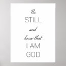 Suche nach be still poster Glauben