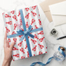 Suche nach roter hummer geschenkpapier Ozean