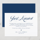 Suche nach just married einladungen Elopement