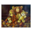 Suche nach teddy bears poster Braun