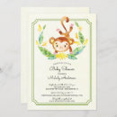 Suche nach niedliche affen einladungen Dschungel