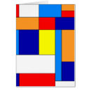 Suche nach piet mondrian postkarten Rot
