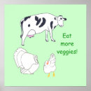 Suche nach kuh poster Vegetarier