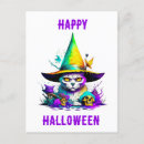 Suche nach niedliches halloween postkarten Kitty