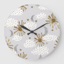 Suche nach sonne und mond wanduhren Vintag