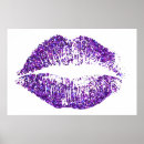 Suche nach lila lippen poster Lippenstift