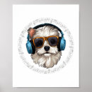 Suche nach kopfhörer poster Hund