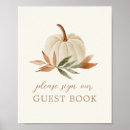 Suche nach baby shower guest book poster Herbstdusche