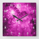 Suche nach rosa stern wanduhren Für sie