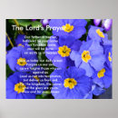 Suche nach ein gebet von einer blume poster Blau