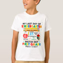 Suche nach letzter tag tshirts Für kinder