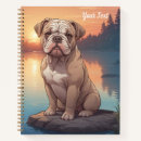 Suche nach englische bulldoggen kleine notizbücher Hund
