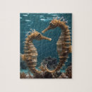 Suche nach seepferd puzzle Fisch